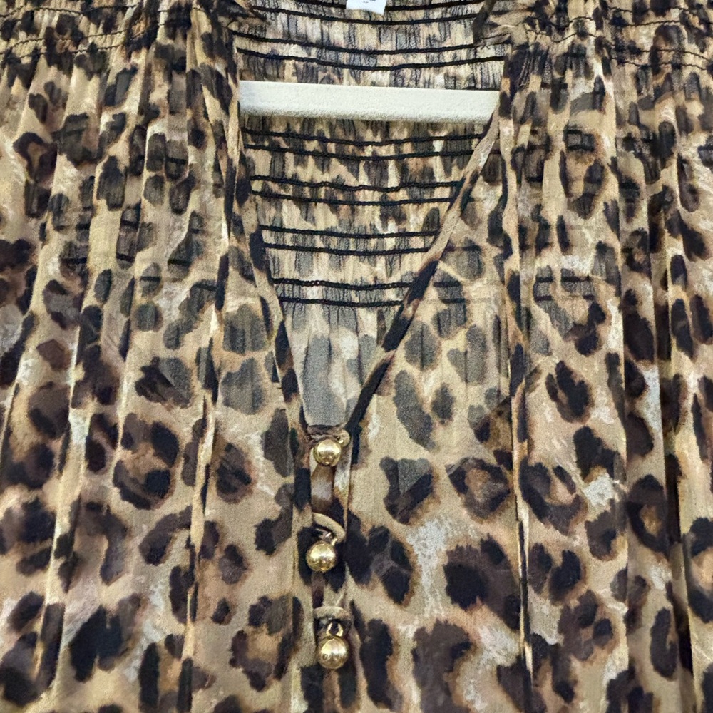 Veronica Beard Stacia Leopard print dress - Picture 5 of 7